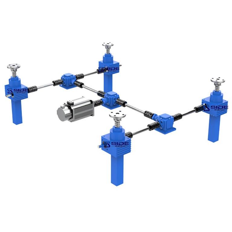 多臺聯動絲桿升降機